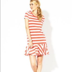 Kate Spade Netta stripe stretch dress large